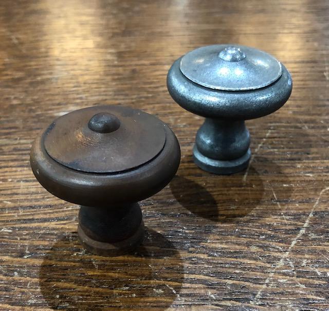 Large Reproduction Raised Center Knobs