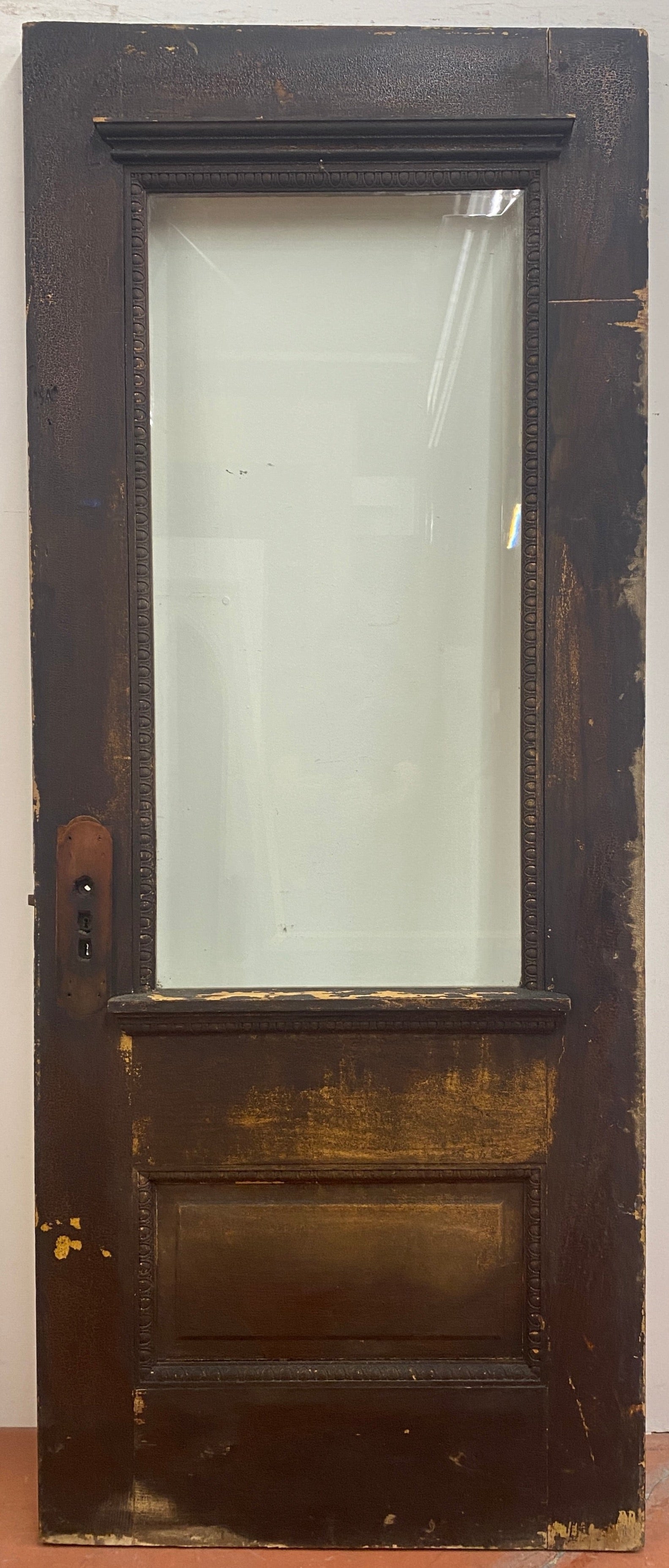1-Light/ 1-Panel Entry Door w/ Egg & Dart Detail (ED-148)