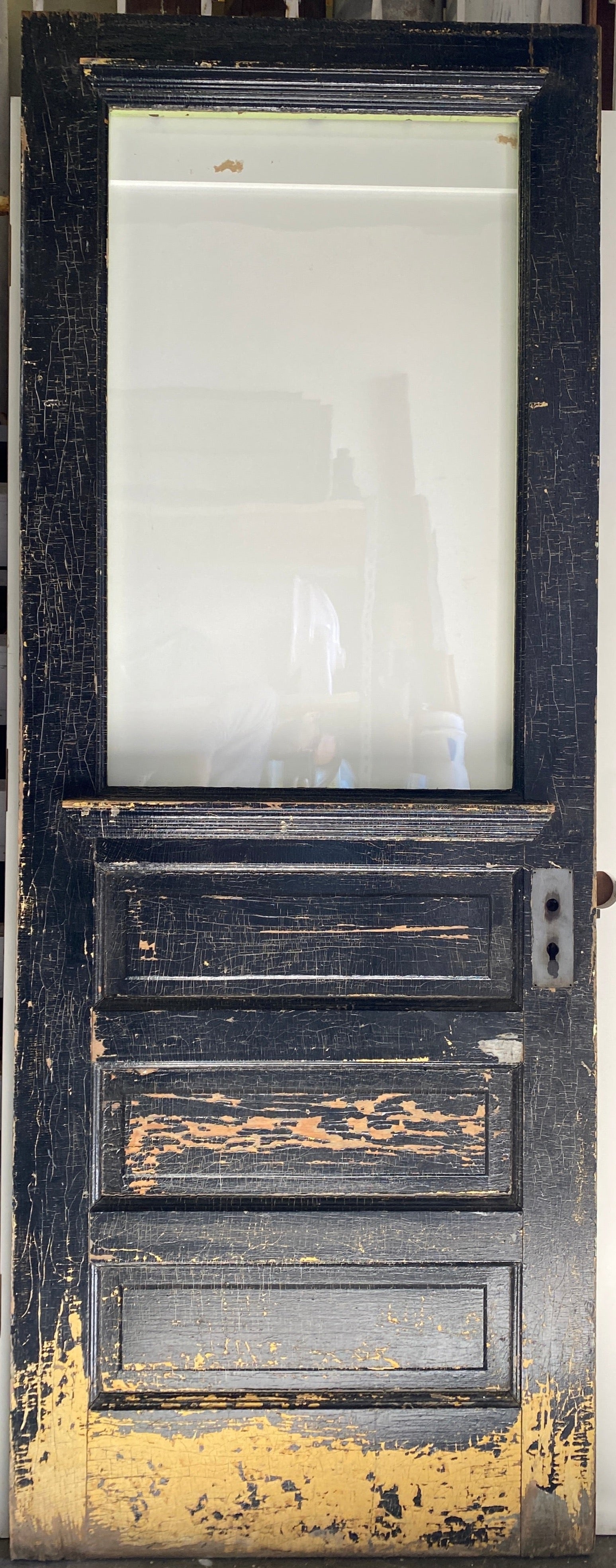 1-Light/ 3-Panel Back Door w/ Drip Ledge (ED-180)