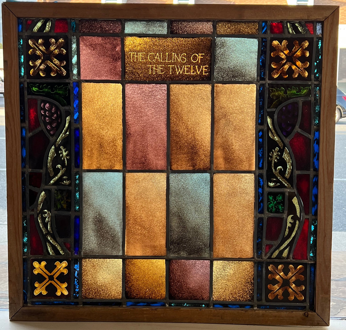 'The Calling of the Twelve' Stained Glass [OC99] Pasadena
