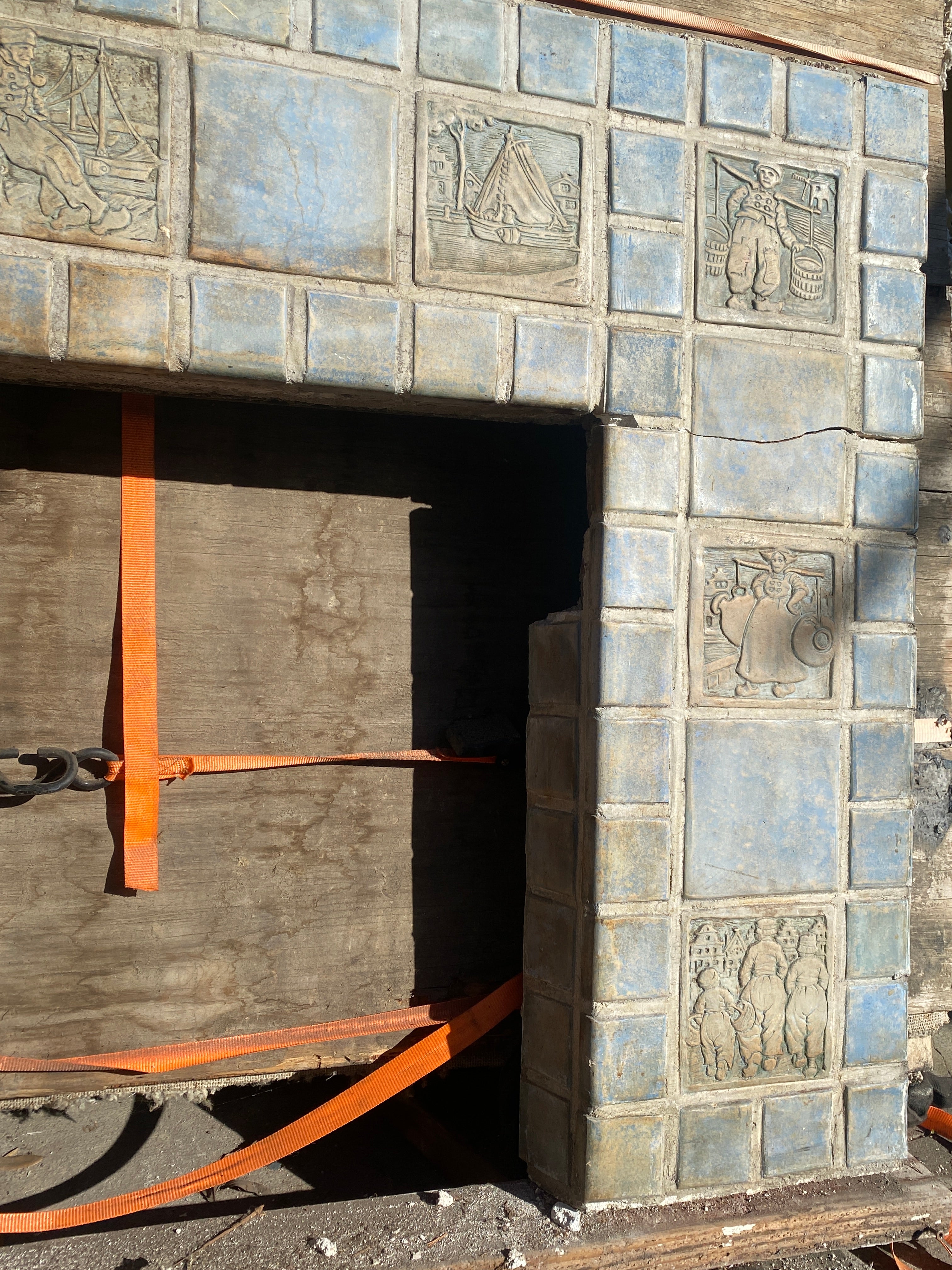 Batchelder fireplace surround (FS-4)