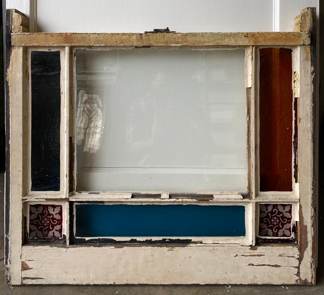 Queen Anne-style Stained Glass Window (SG-33)