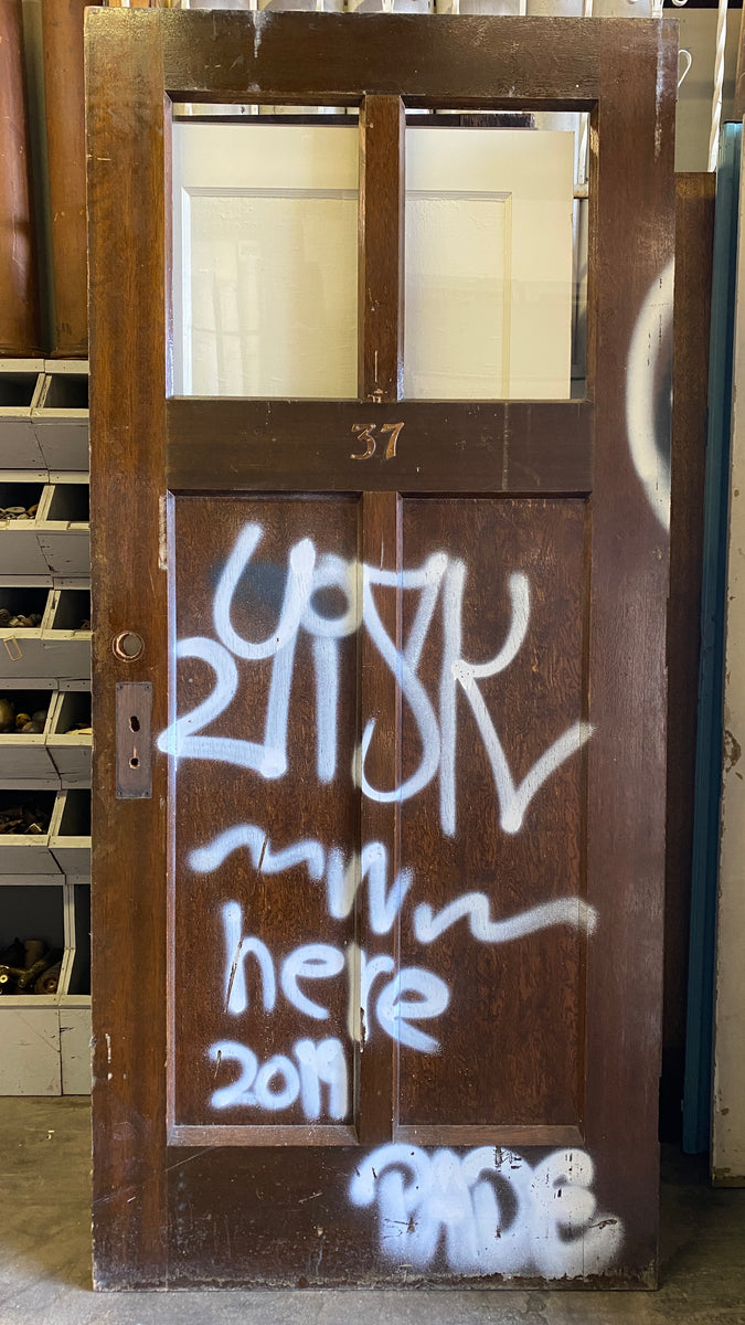 2Light/ 2Panel Entry Door (BD11) Pasadena Architectural Salvage