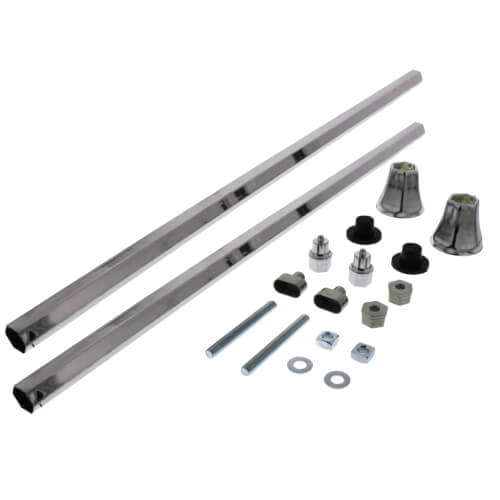 (PLMB-50) Sink Leg Set, for Wall-Mount Sinks