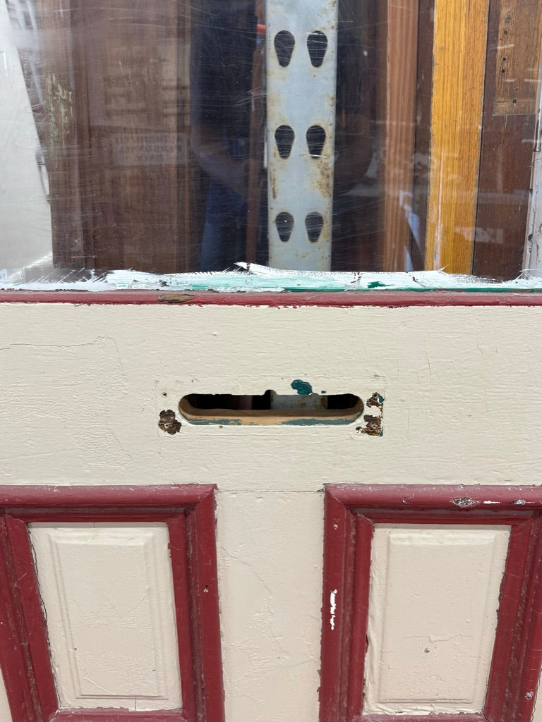 (ED-264) Arched Top Door with Plexi-Glass Panel