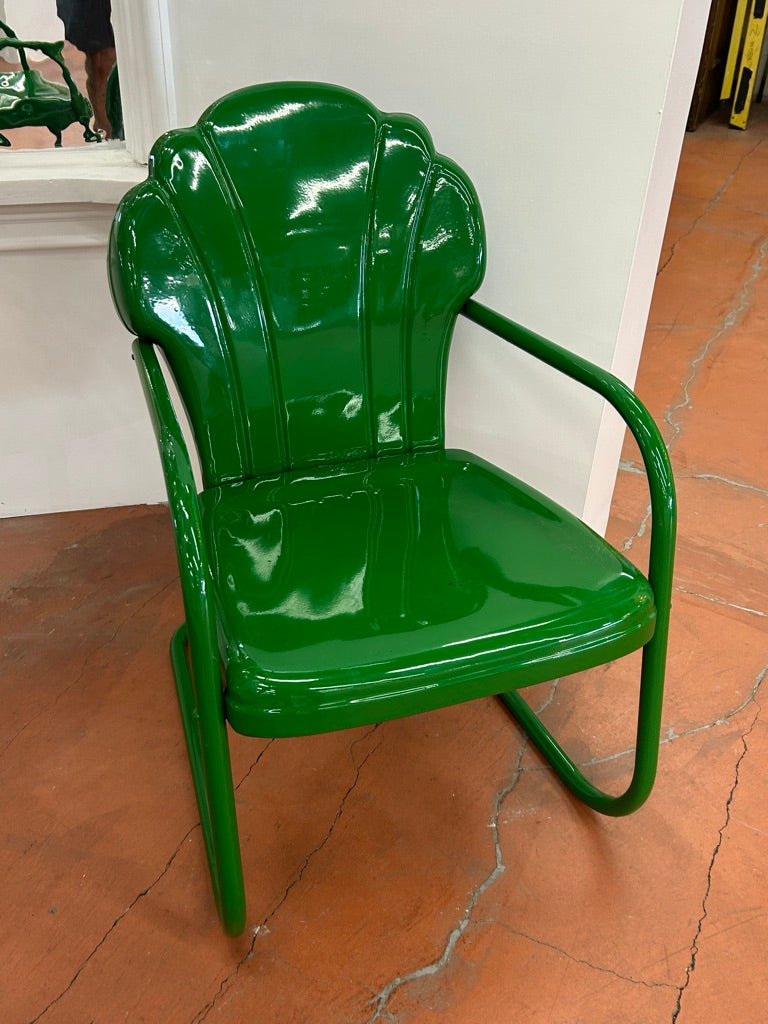 Vintage Green Lawn Chairs (OE-69)