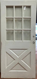 9-Light/ X-Panel Back Door (BD-260)