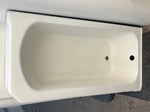 (TB-125) 'STANDARD' White Corner Tub