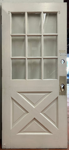 9-Light/ X-Panel Back Door (BD-256)
