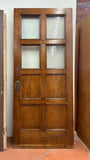 Entry Door with Four Lites and Four Flat Panels (ED-284)