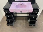 Am. Std. 'Orchid de Vicennes' Sink w/ Mirrored Cabinet (SK-134)