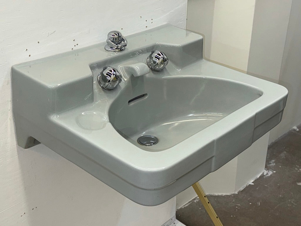 (SK-178) Crane Gray Wall Sink