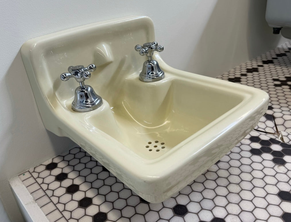 (SK-187) Yellow Dental Sink