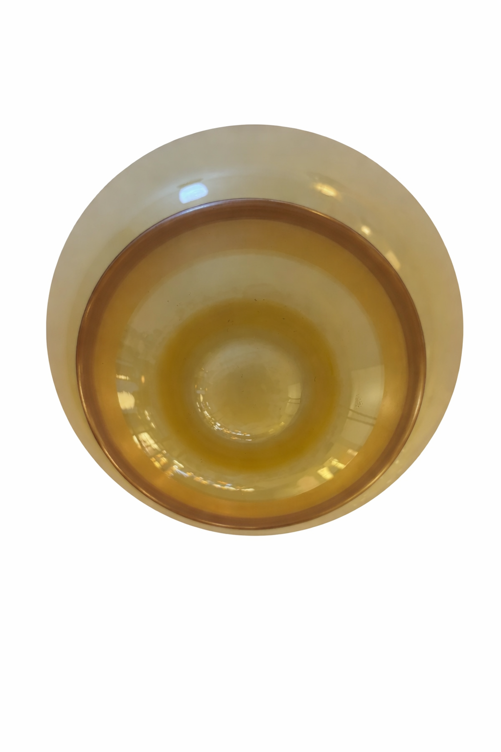 Art Deco ceiling light with milk glass shade – original 1930s–1940s (LT-1114)