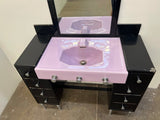 Am. Std. 'Orchid de Vicennes' Sink w/ Mirrored Cabinet (SK-134)