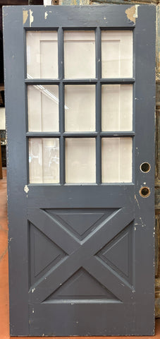 9-Light/ X-Panel Back Door (BD-307)