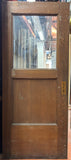 1 Light over 1 Panel Oak Entry Door (AUG11-5)