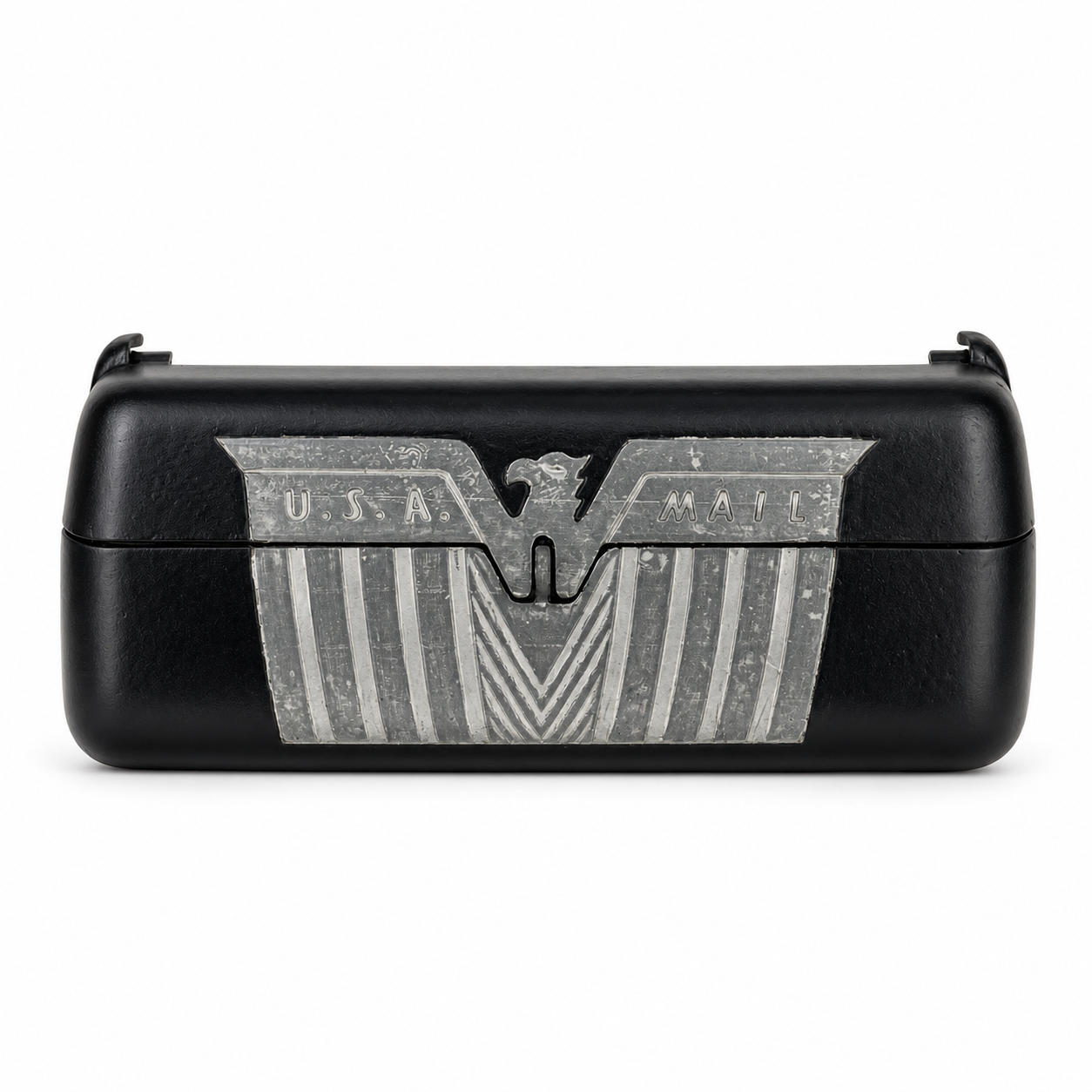 Wall Mounted Mailbox– Black with Eagle (MB-47)