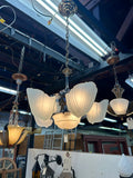 Frosted Slip-Shade Chandelier (LT-734)