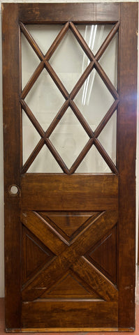 Diamond-Pane / X-Panel Back Door (BD-356)