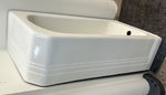 (TB-125) 'STANDARD' White Corner Tub