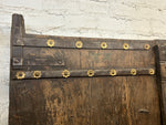 Plank Door Pair w/ Metalwork Detailing (XD-35663)