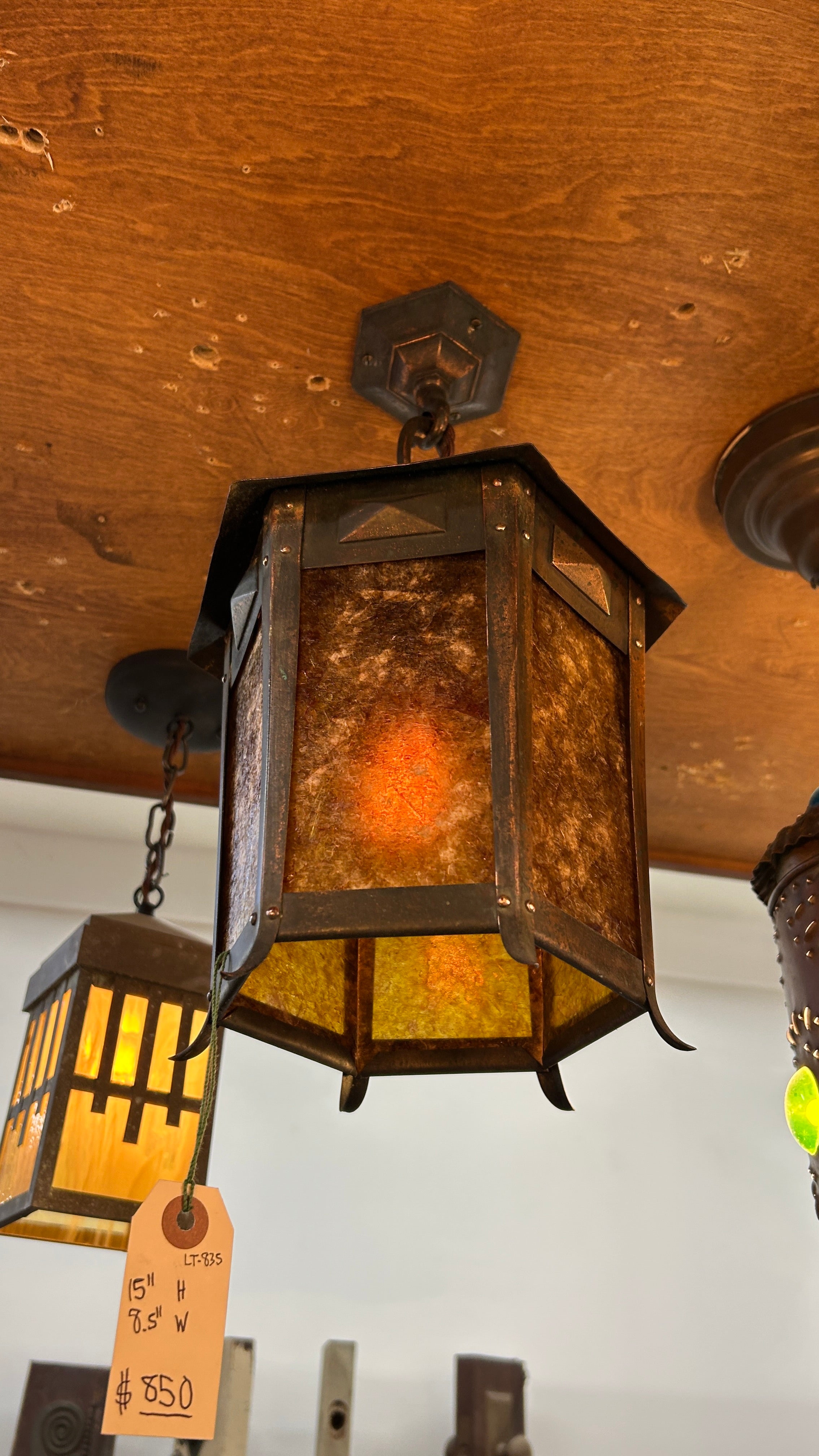 Mica Shade Ext. Pendant (LT-835)