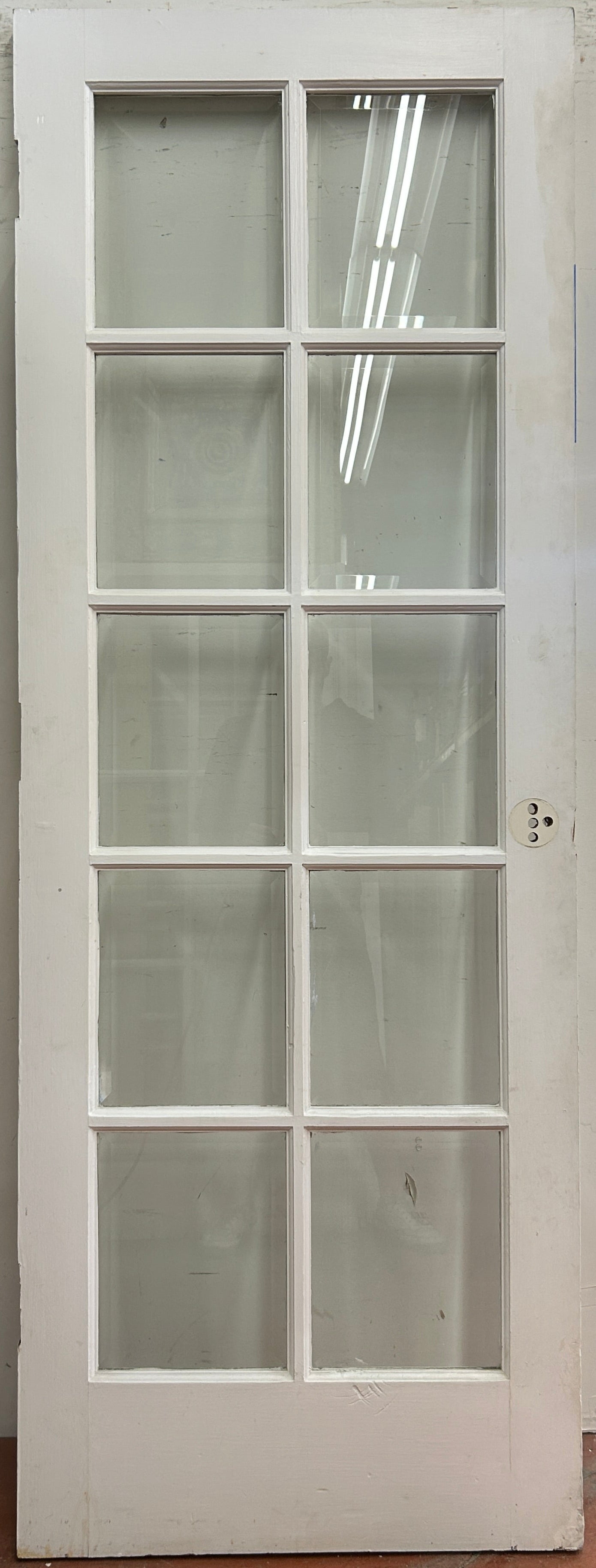 10-Light French Door Single w/ Bev. Glass (FDS-267)