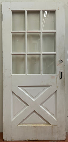 9-Light/ X-Panel Back Door (BD-248)