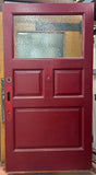 1-Light/ 3-Panel Entry Door w/ Pebbled Glass (ED-135)