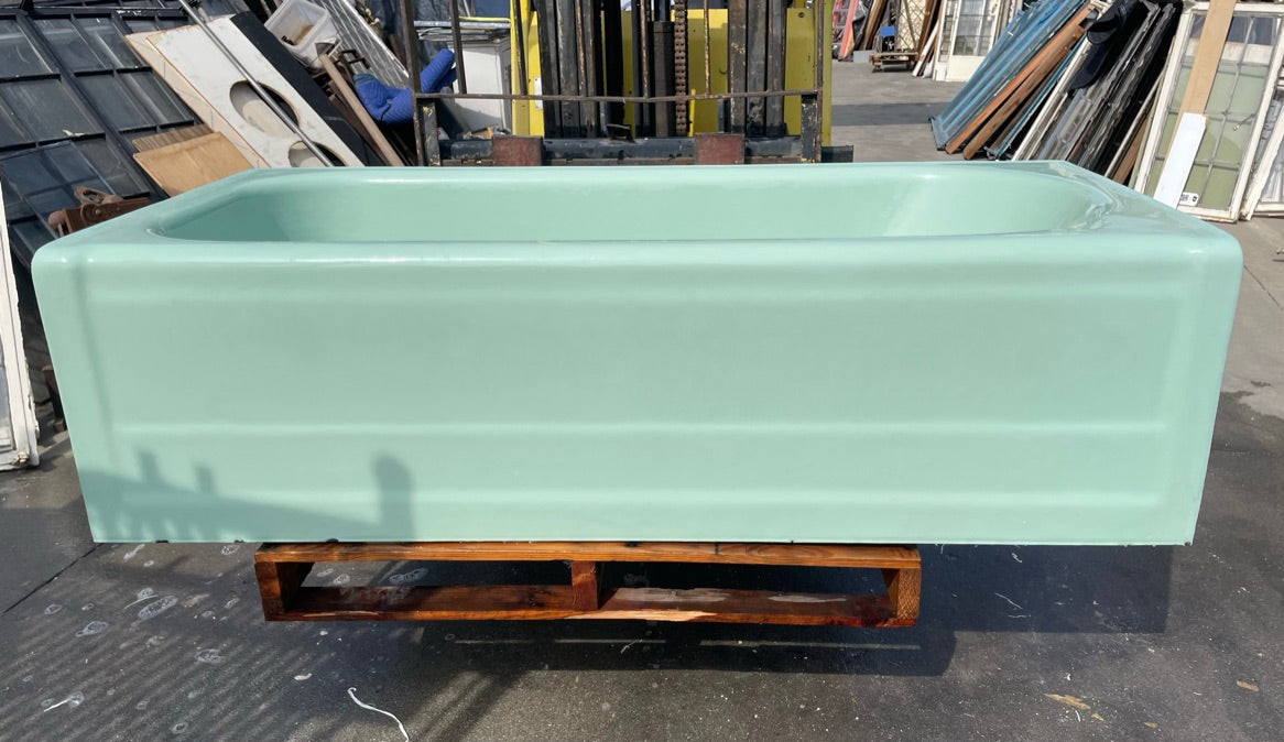 (TB-188) Crane Pale Jade Bath