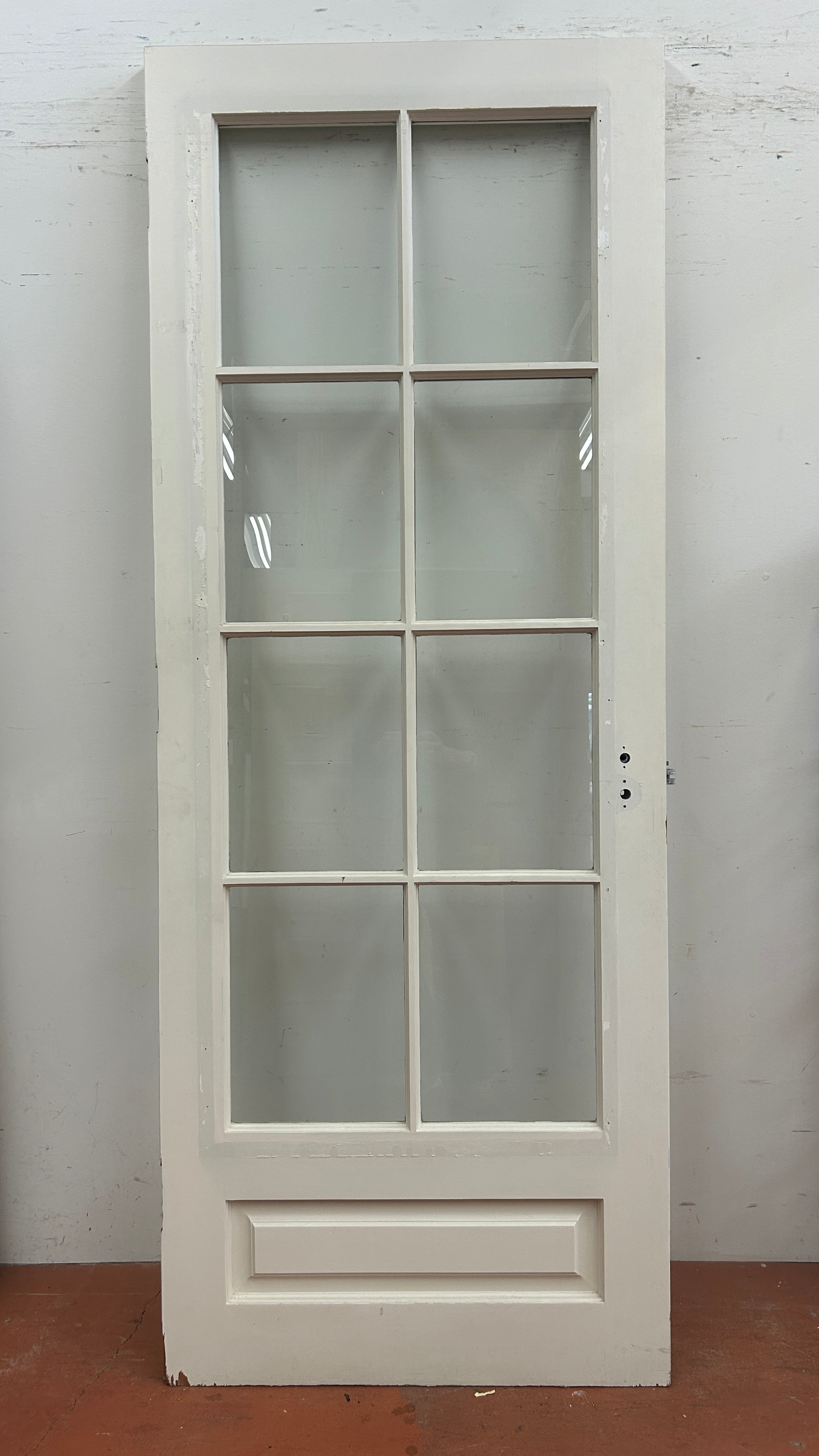 Eight-Light Single French Door With Raised Panel (FDS-187)