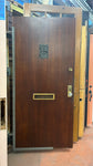 Flat-Panel Mahogany Entry Door (ED-248)