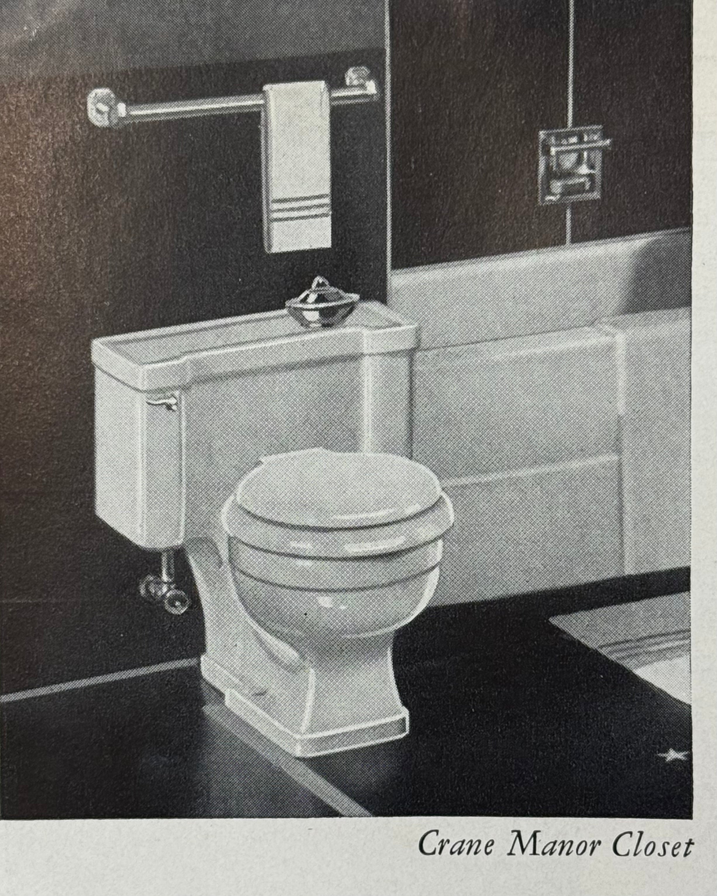 (WC-148) Crane Manor Toilet