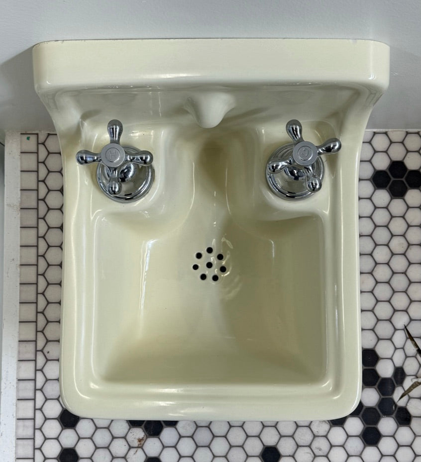 (SK-187) Yellow Dental Sink