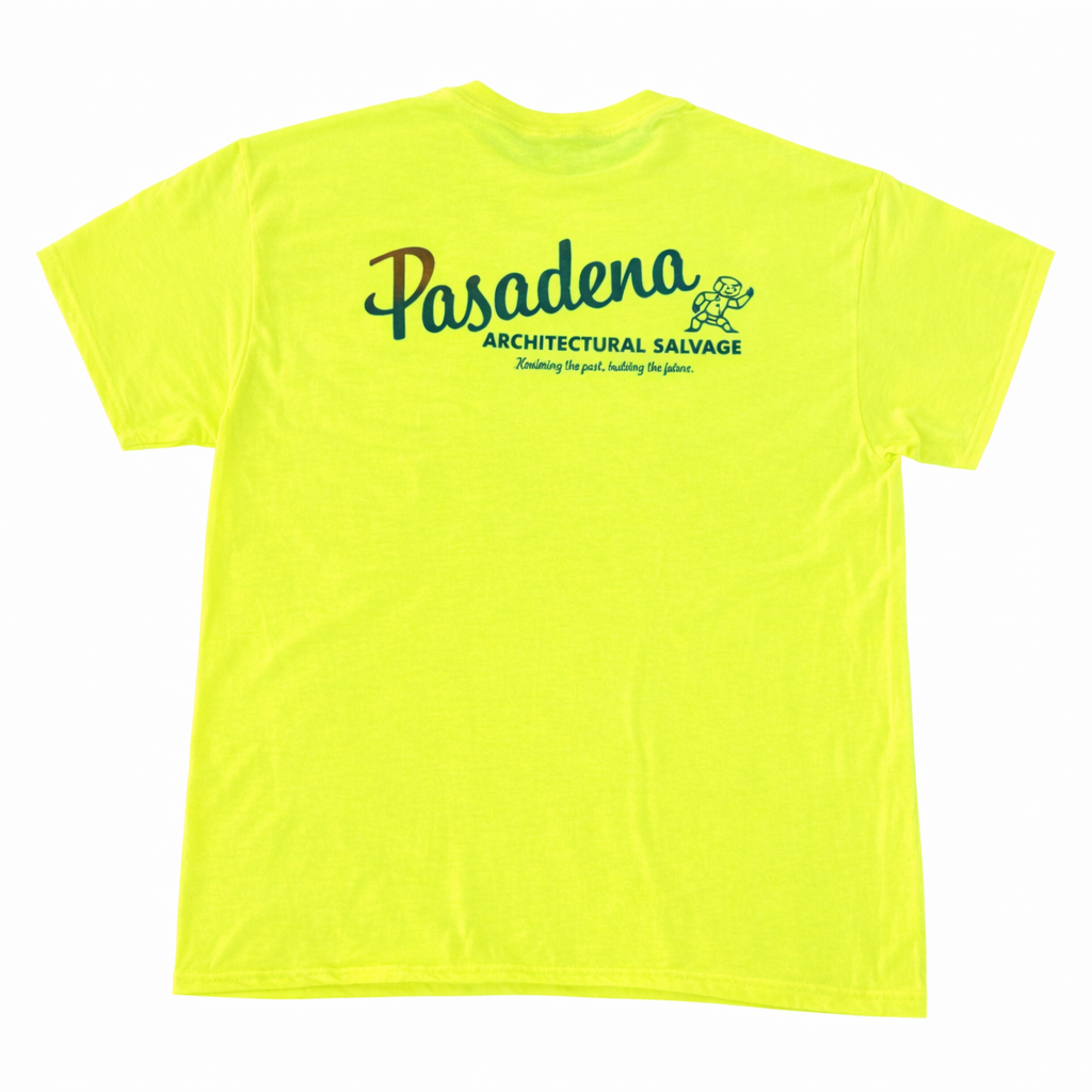 PAS - Construction Yellow Bolty Pocket Tee