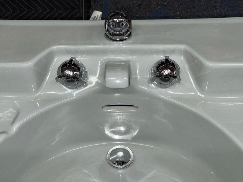 (SK-178) Crane Gray Wall Sink