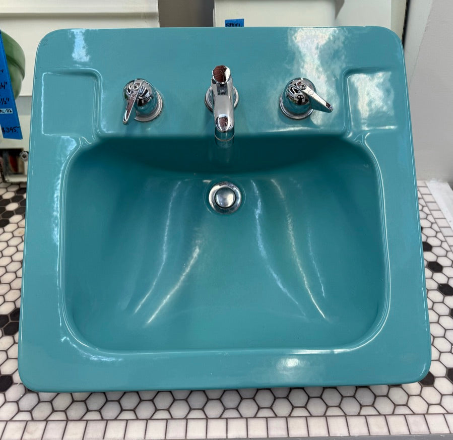 (TS-117) Crane Blue 50's Set