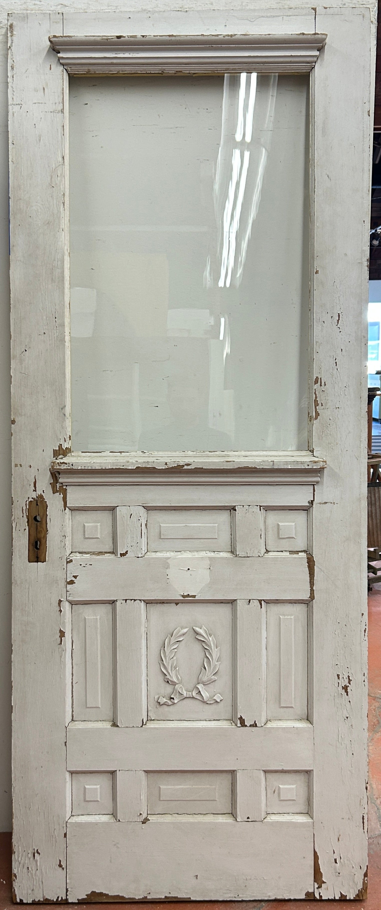 1-Light/ 9-Panel Back Door w/ Raised Detailing (BD-414)