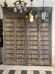 Lg. 'Wicket Gate' Door Pair w/ Metalwork (XD-35473)