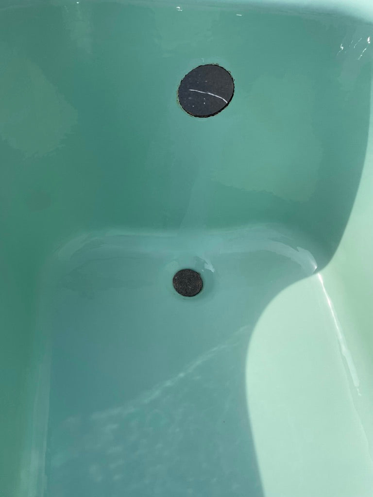 (TB-188) Crane Pale Jade Bath