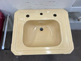 Am. Std. Sink & Toilet Set, Yellow (TS-113)