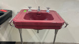 Std. Sink & Toilet Set, Tang Red (TS-109)