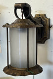 Hammered Ext. Sconce w/ Cylindrical Shade (LT-627)