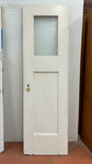 1-Light/ 1-Panel Back Door w/ Pebbled Glass (BD-316)