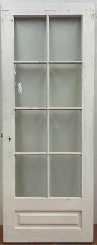 Eight-Light Single French Door With Raised Panel (FDS-187)