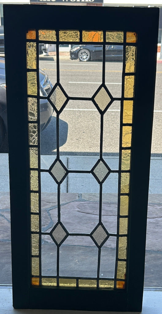 Diamond Stained Glass (SG132) Pasadena Architectural Salvage