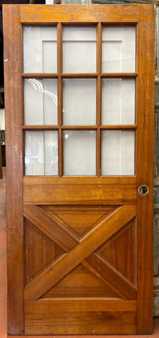 9-Light/ X-Panel Back Door (BD-306)