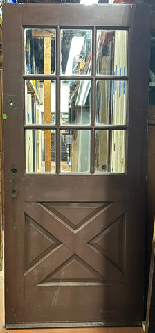 9-Light/ X-Panel Back Door (BD-283)