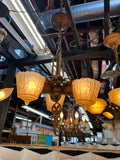 3-Light Slip-Shade Chandelier (LT-747)